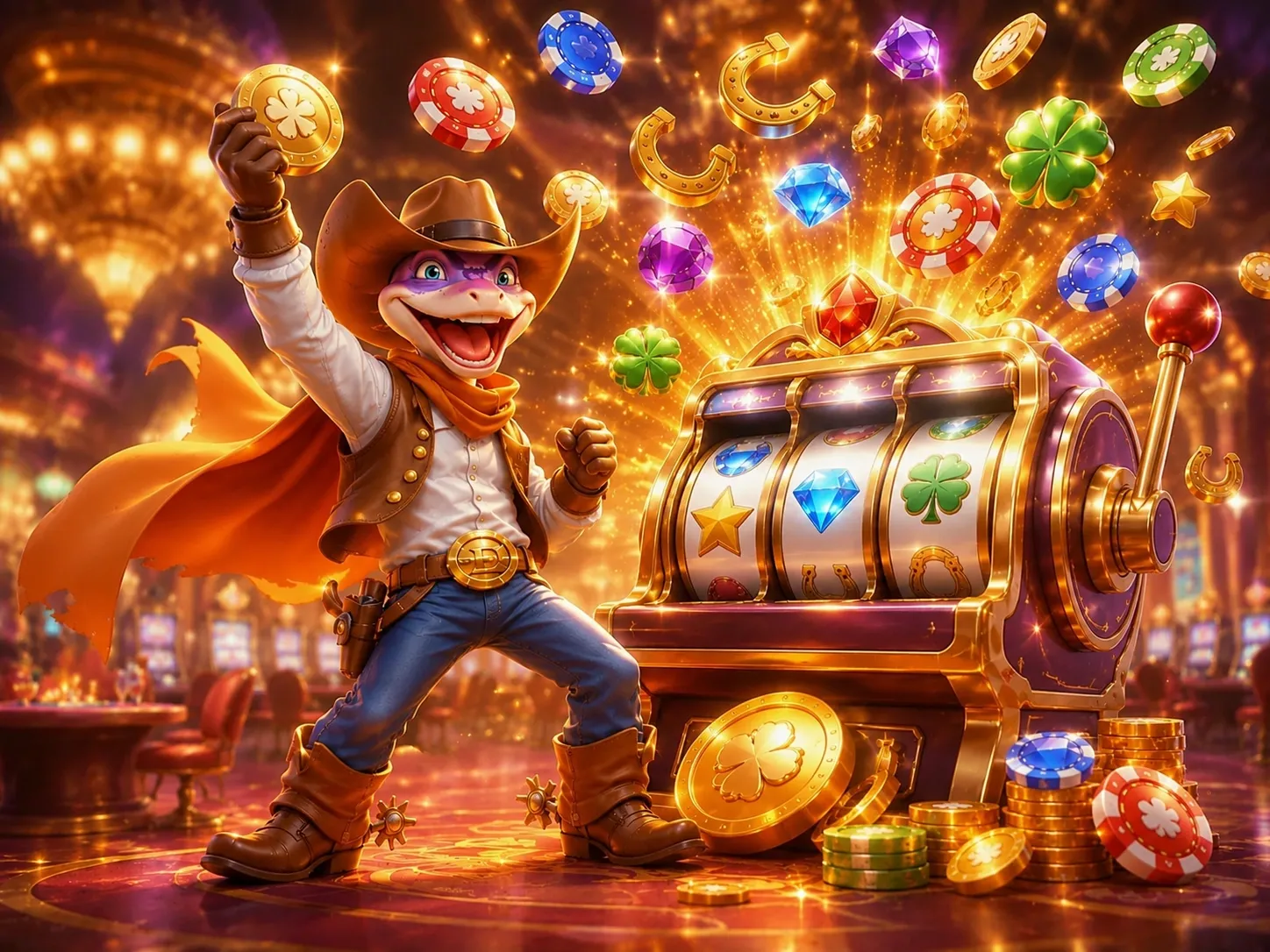 Slots and shine lizads
